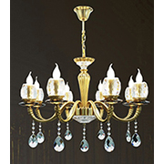 Đèn Chùm Pha Lê 8 ngọn nến DC8067T8 W800xH700