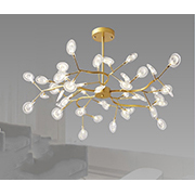 Đèn Chùm Nghệ Thuật 45 bóng led TTK9051 VANG W900xH470