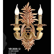 Đèn Tường Nến Đồng SN5 VĐ 2039/2 Ø300xH480