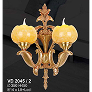 Đèn Tường Nến Đồng SN5 VĐ 2045/2 Ø350xH450