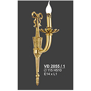 Đèn Tường Nến Đồng SN5 VĐ 2055/1 Ø115xH510