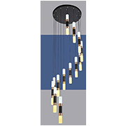 Đèn Thả LED SN5 T 2171/12+1 Ø400xH2000