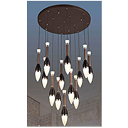 Đèn Thả LED SN5 T 2176/12+1 Ø420xH1800