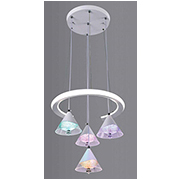 Đèn Thả LED SN5 T 2188/3+1 Ø400xH1000