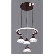 Đèn Thả LED SN5 T 2189/3+1 Ø400xH1000
