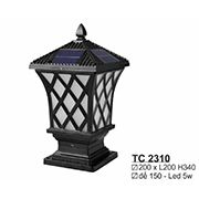 Đèn Trụ Cổng SN5 TC 2310 200xL200xH340