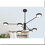 Đèn Chùm Nghệ Thuật VE1 24h68/3+3 Ø900xH450