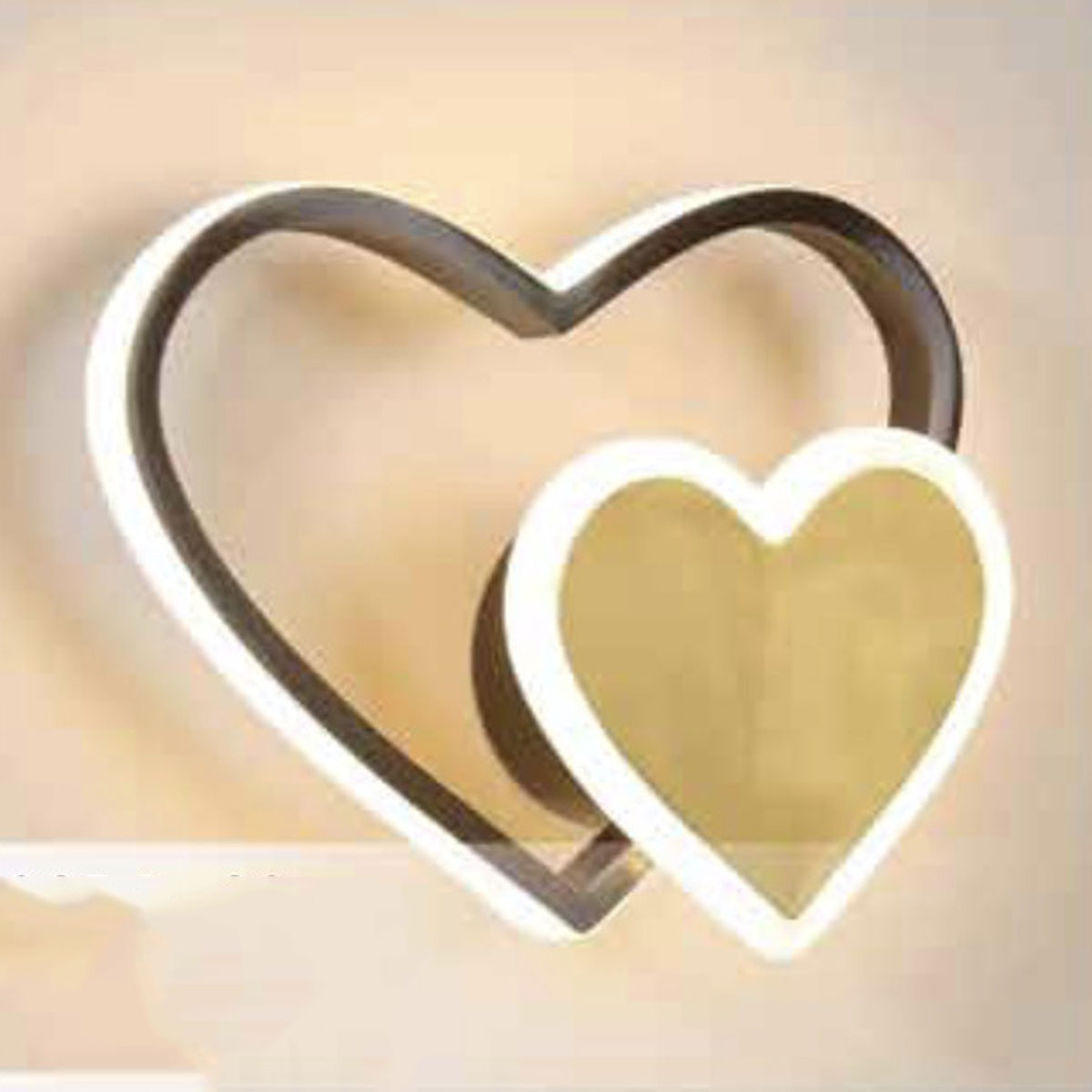 Đèn gắn tường led 2 trái tim GT-3014-23 N200xC250