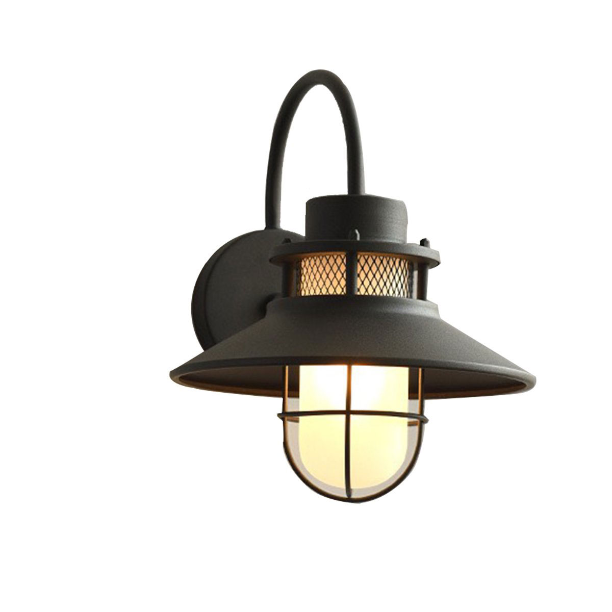 Đèn gắn tường cổ điển ngoài trời có nón chụp VT29T1 L250xH330