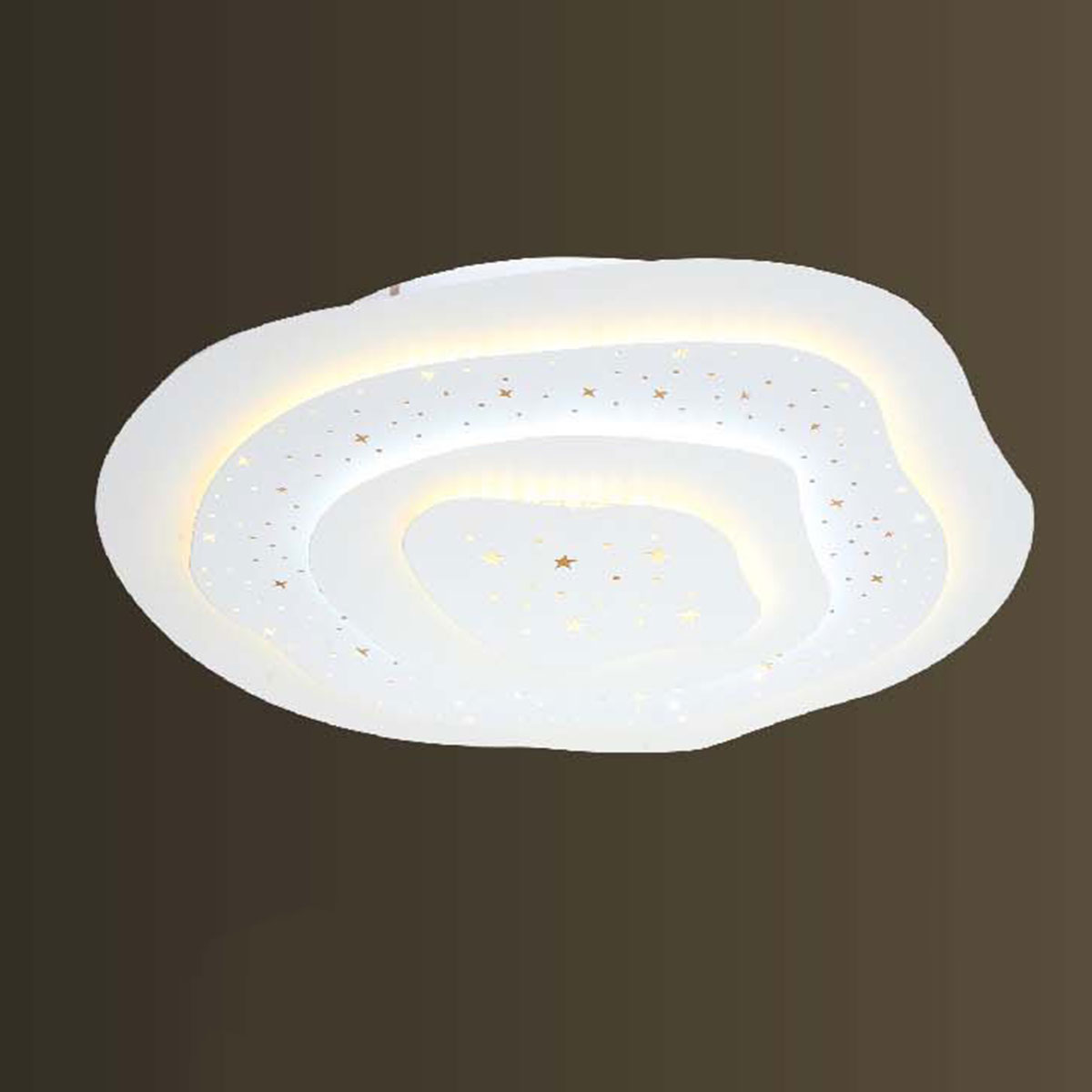 Đèn áp trần LED 3 chế độ sáng MT-1572/2 Ø500xH100