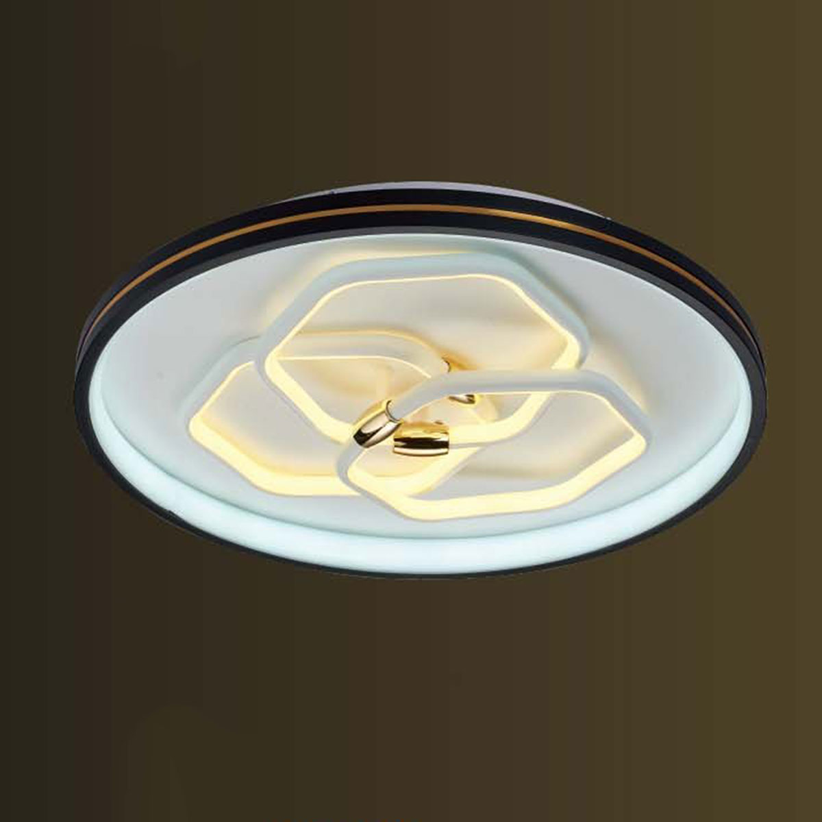 Đèn áp trần LED 3 chế độ sáng MT-7639B Ø500xH100