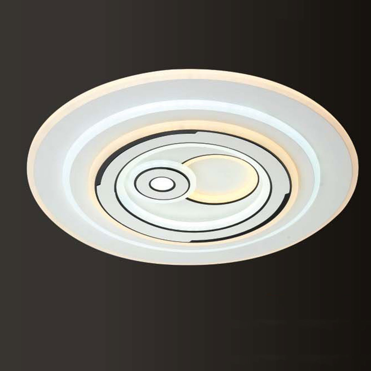 Đèn áp trần LED tròn 3 chế độ sáng MT-1575Y Ø480xH70