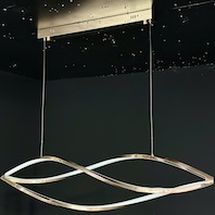 Đèn Thả led nghệ thuật dài 1,3 mét led 3 màu THH9226T1200