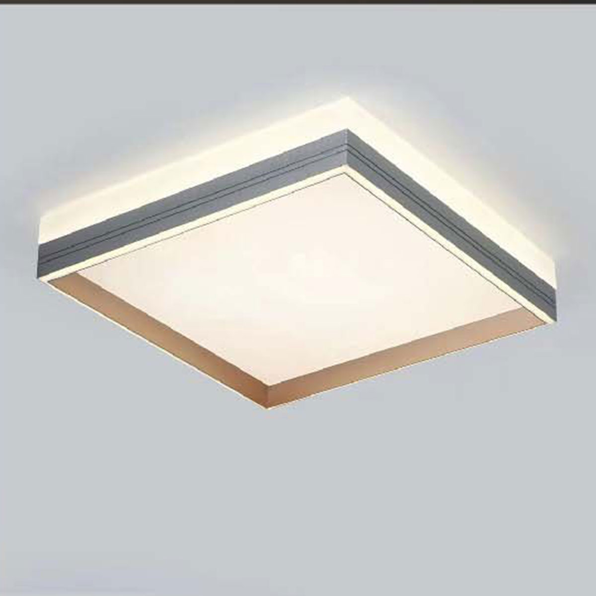 Đèn áp trần LED vuông 3 chế độ sáng MT-7809A Ø500xH100