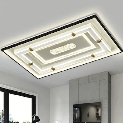Đèn áp trần LED 3 chế độ sáng hình chữ nhật MT-8694S L1100xW720xH100