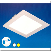 Đèn Led Âm Trần ánh sáng trắng hoặc vàng vuông HH SM1-18W Ø200