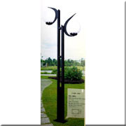 Đèn Trụ Sân Vườn 2 cầu nhựa PMMA phi 300 TP 1017/2 H3000-5000 - Copy