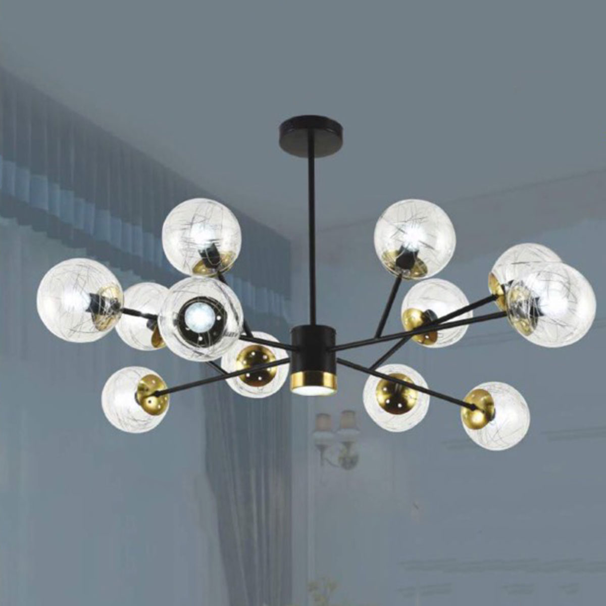 Đèn Chùm Nghệ Thuật SN6 C 5096/12 Ø1100xH440