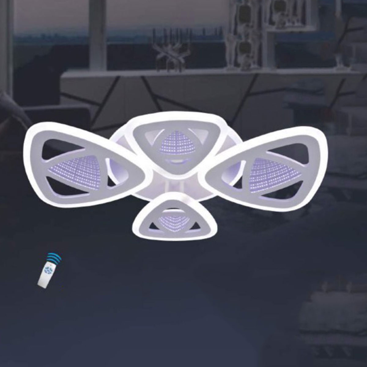 Đèn áp trần LED SN6 ML 5116/2+2 W610xL410