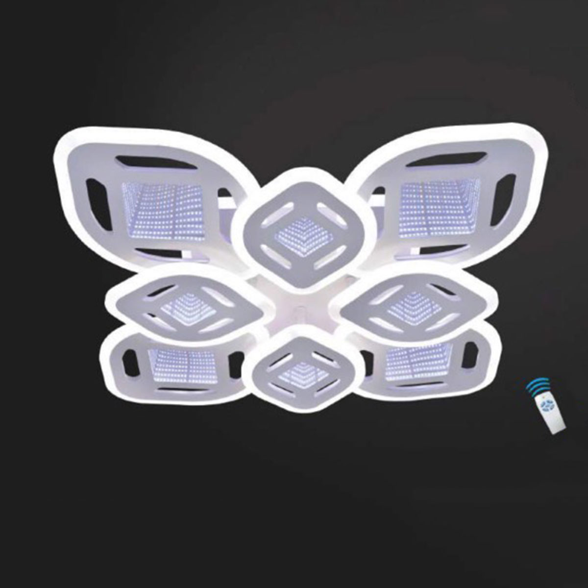 Đèn áp trần LED SN6 ML 5114/4+4 W600xL600