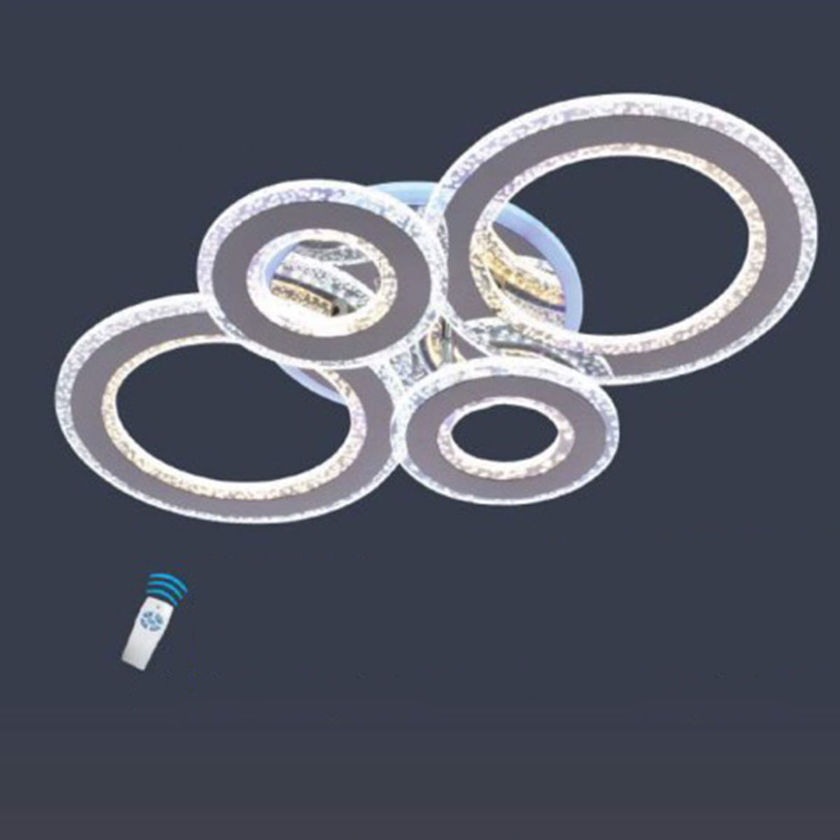 Đèn áp trần LED SN6 C 5108/2+2 W370xL580