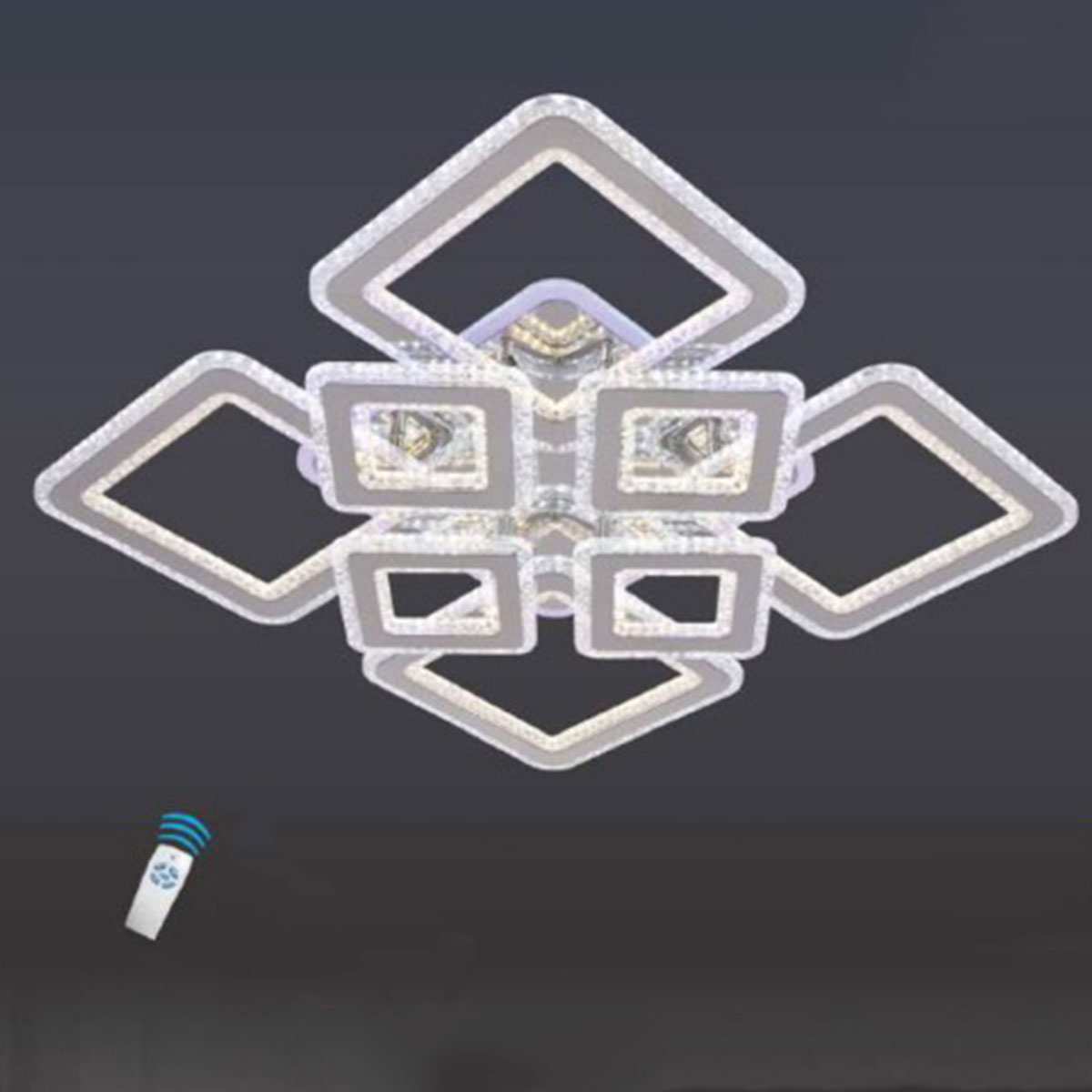 Đèn áp trần LED SN6 C 5110/4+4 W570xL570