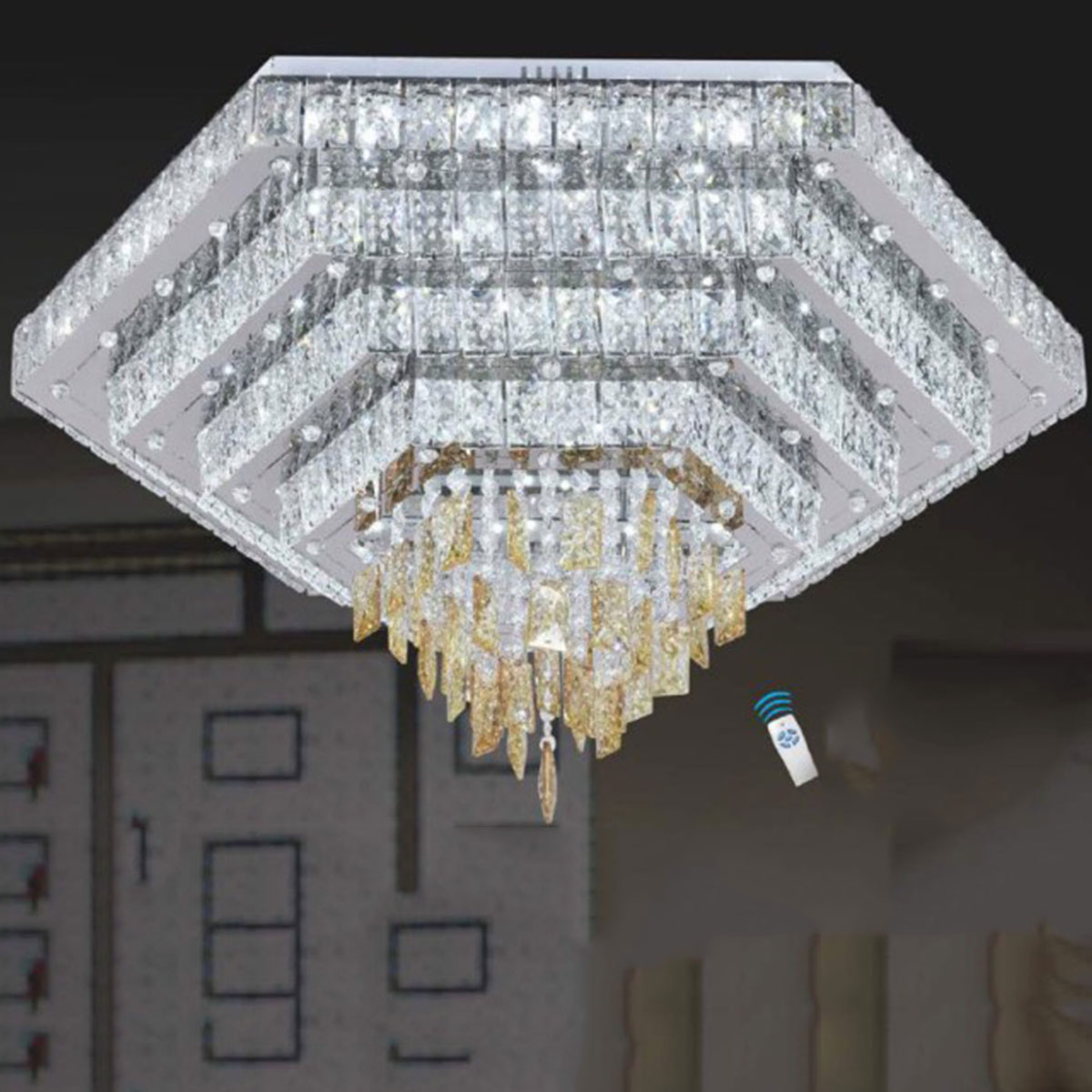 Đèn Mâm Pha Lê SN6 ML 5118 Ø800xH350