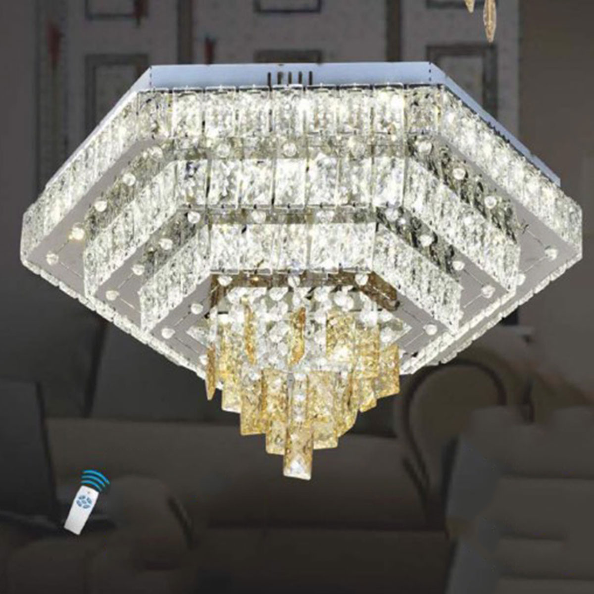 Đèn Mâm Pha Lê SN6 ML 5119 Ø600xH300