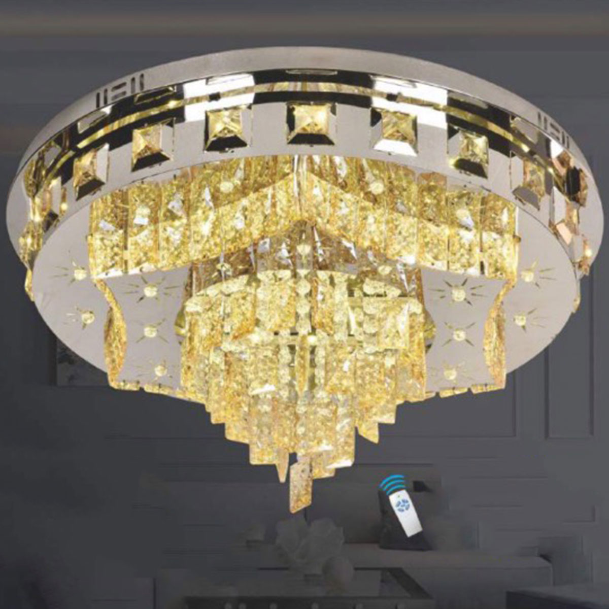 Đèn Mâm Pha Lê SN6 ML 5127 Ø600