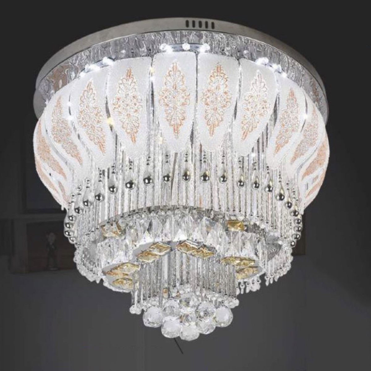 Đèn Mâm Pha Lê SN6 ML 5143 Ø600xH330