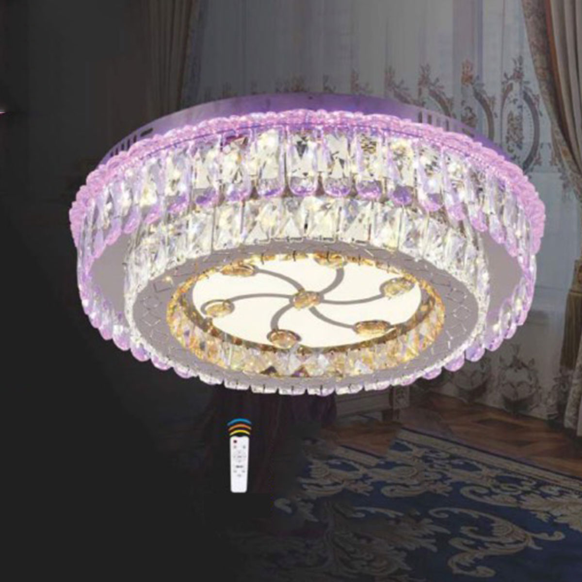 Đèn Mâm Pha Lê SN6 ML 5145 Ø500