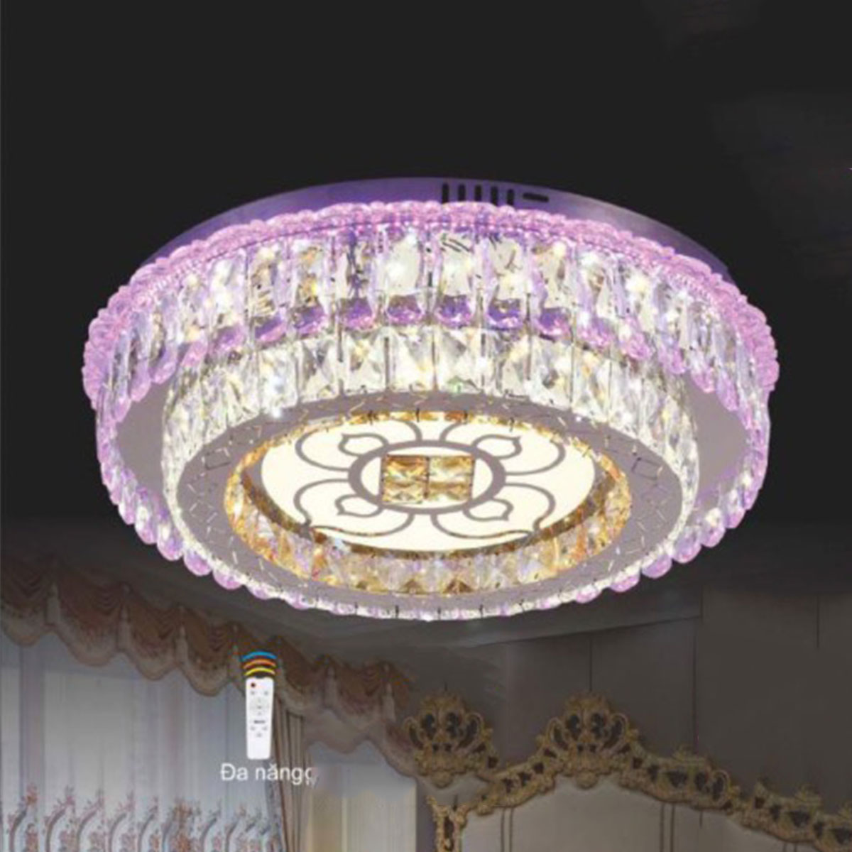 Đèn Mâm Pha Lê SN6 ML 5146 Ø500