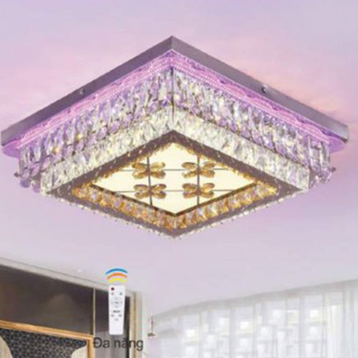 Đèn Mâm Pha Lê SN6 ML 5149 500x500