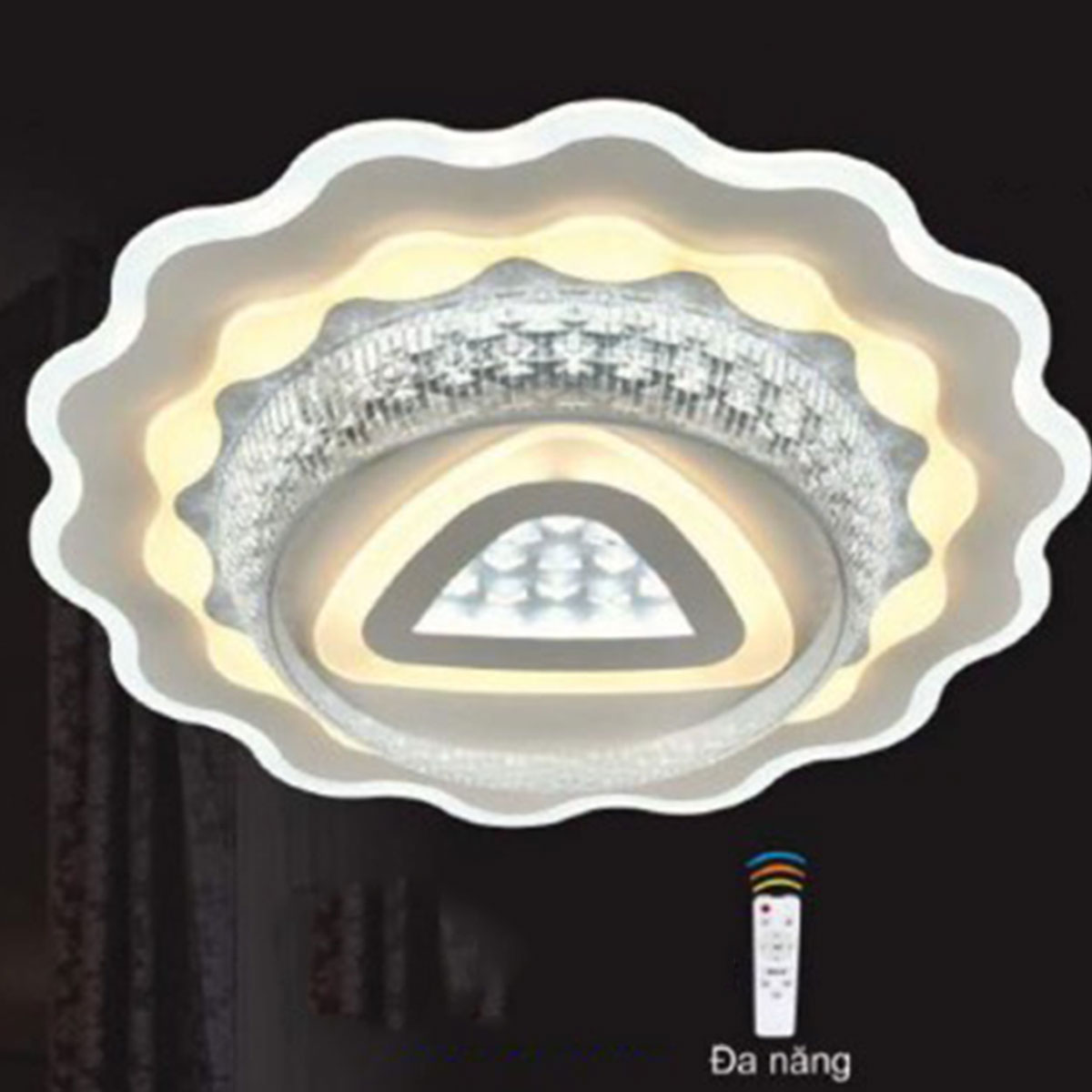 Đèn áp trần LED SN6 MH 5155 Ø500