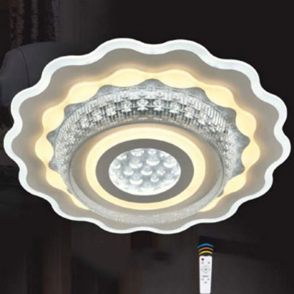 Đèn áp trần LED SN6 MH 5157 Ø500