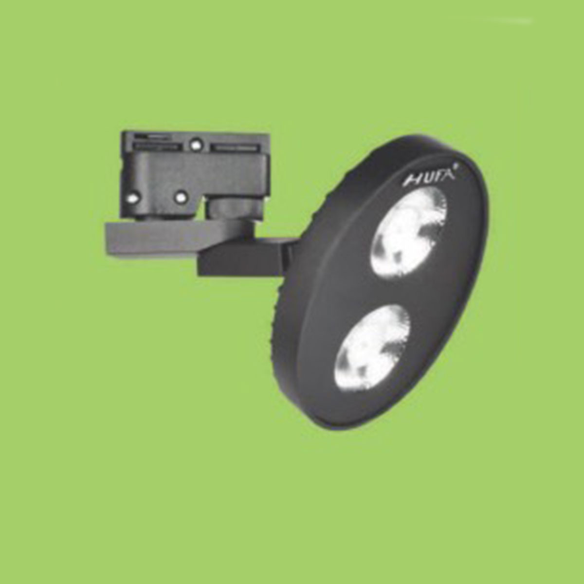 Đèn led gắn ray điều chỉnh được hướng sáng led 5W x 2  SL-52 Ø100xH150