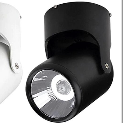 Đèn rọi (spotlight) led 10w, chiếu sáng, chiếu gương, tranh chỉnh góc RN-70 Ø65xH128