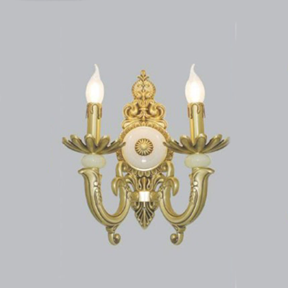 Đèn Tường Nến Đồng SN6 VĐ 5022/2 Ø330xH400