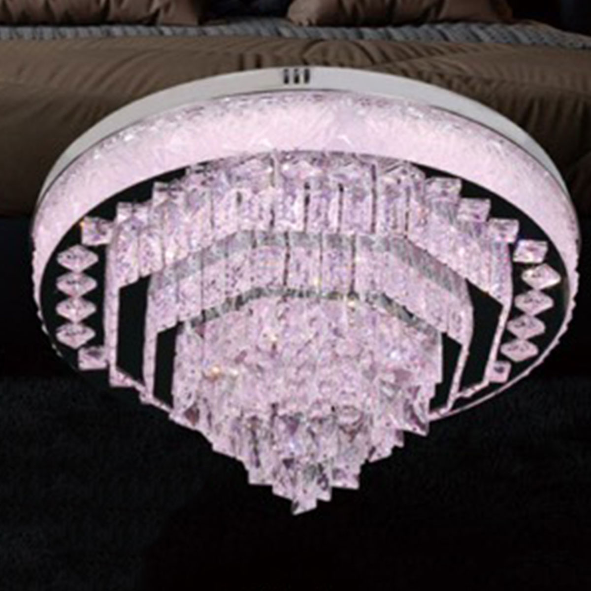 Đèn Mâm Pha Lê KP9 90098/600 Ø600