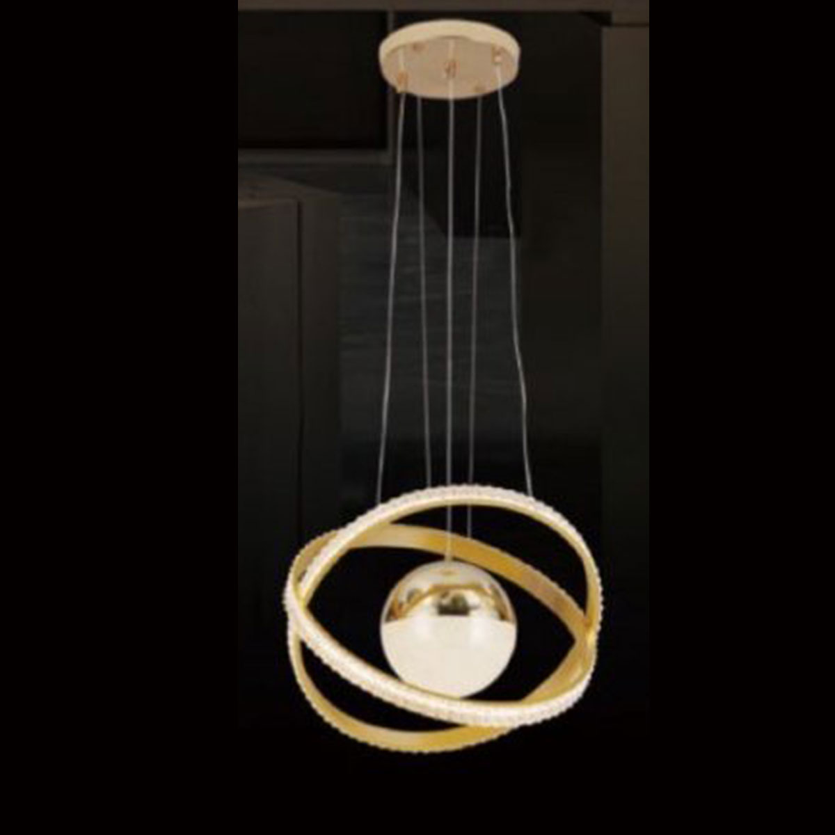 Đèn Thả Led KP9 5078-2+1 Ø320