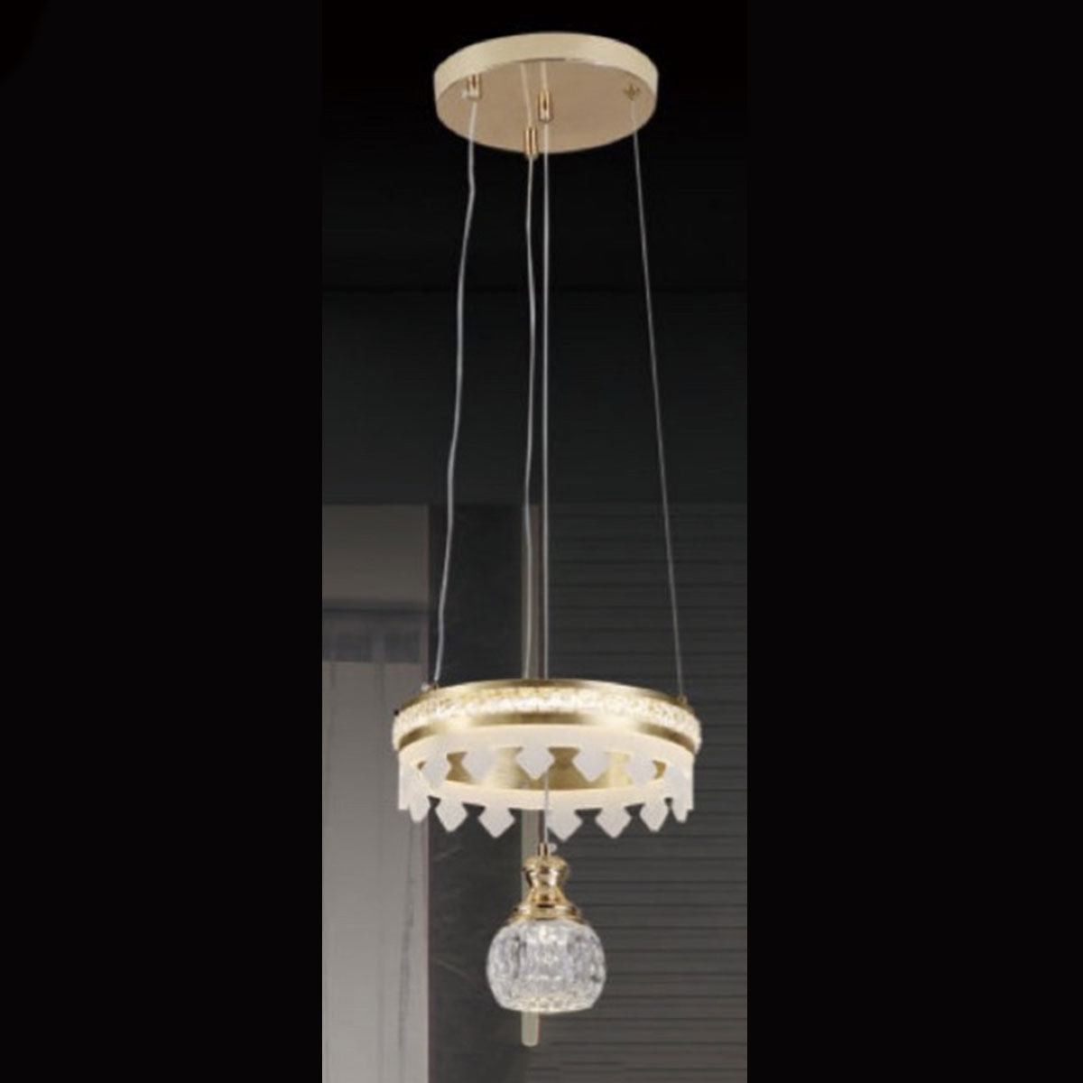 Đèn Thả Led KP9 5018-1+1 Ø280