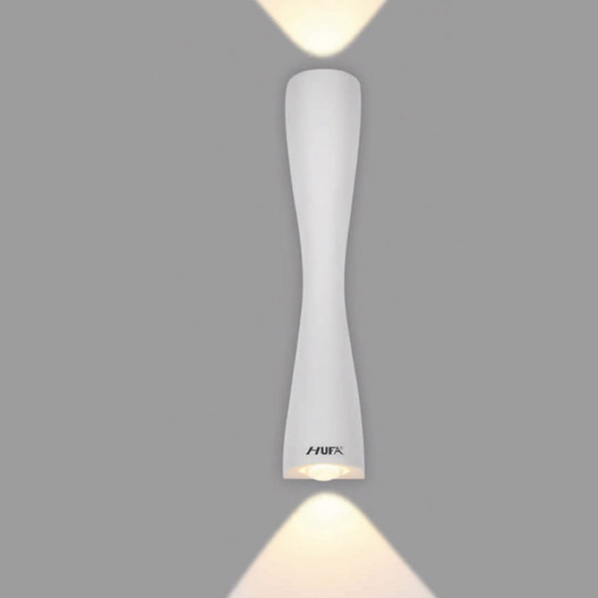 Đèn gắn tường ngoài trời thắt eo led hắt sáng 2 đầu 6W  AK-56 L58xH240