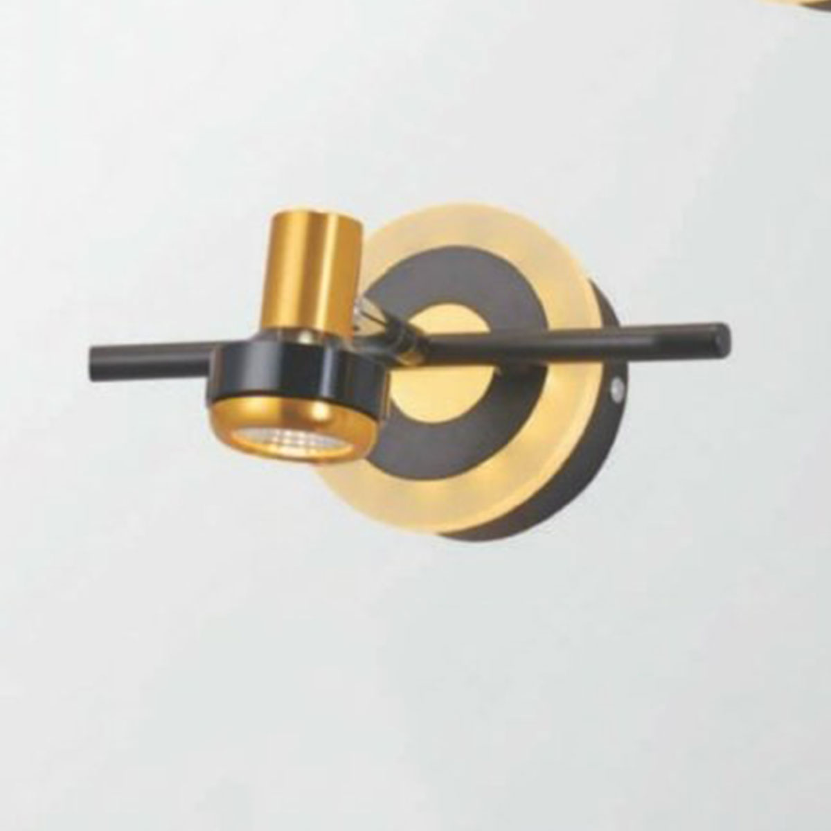 Đèn rọi gương, soi tranh 1 bóng- led5W vàng SG-2225/1