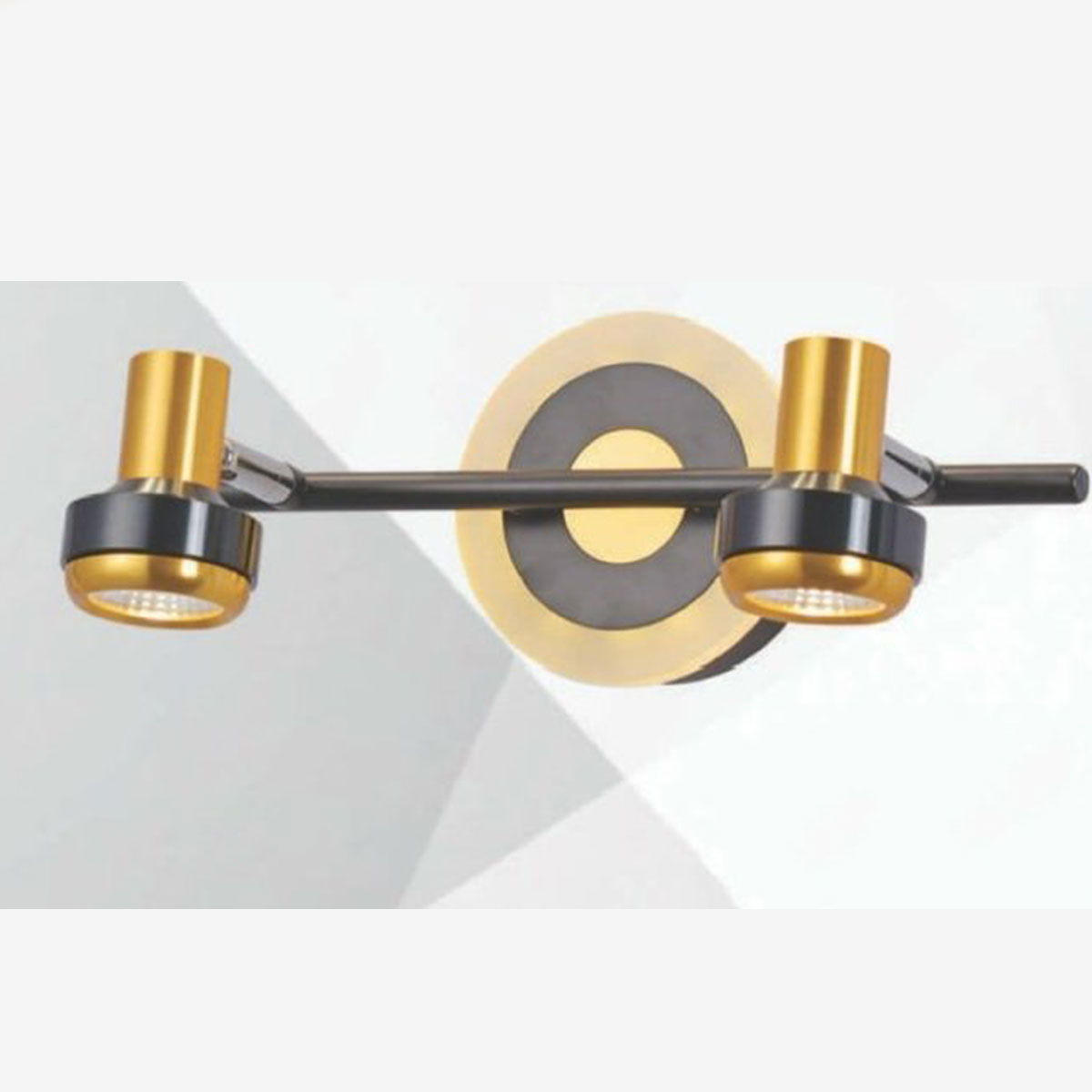 Đèn rọi gương, soi tranh dài 30cm, 2 bóng- led 2x5W vàng SG-2225/2