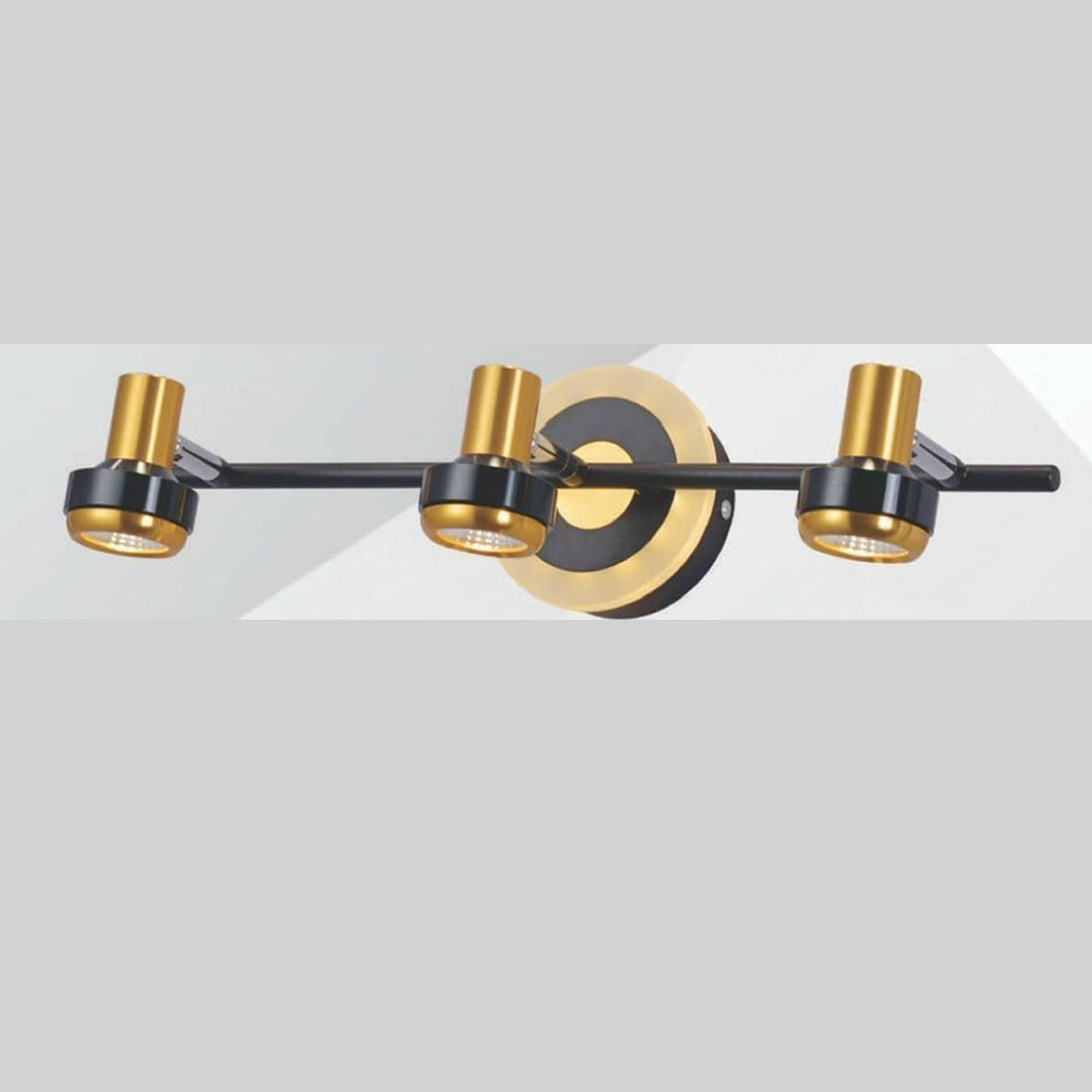 Đèn rọi gương, soi tranh dài 46cm, 3 bóng- led 3x5W vàng SG-2225/3