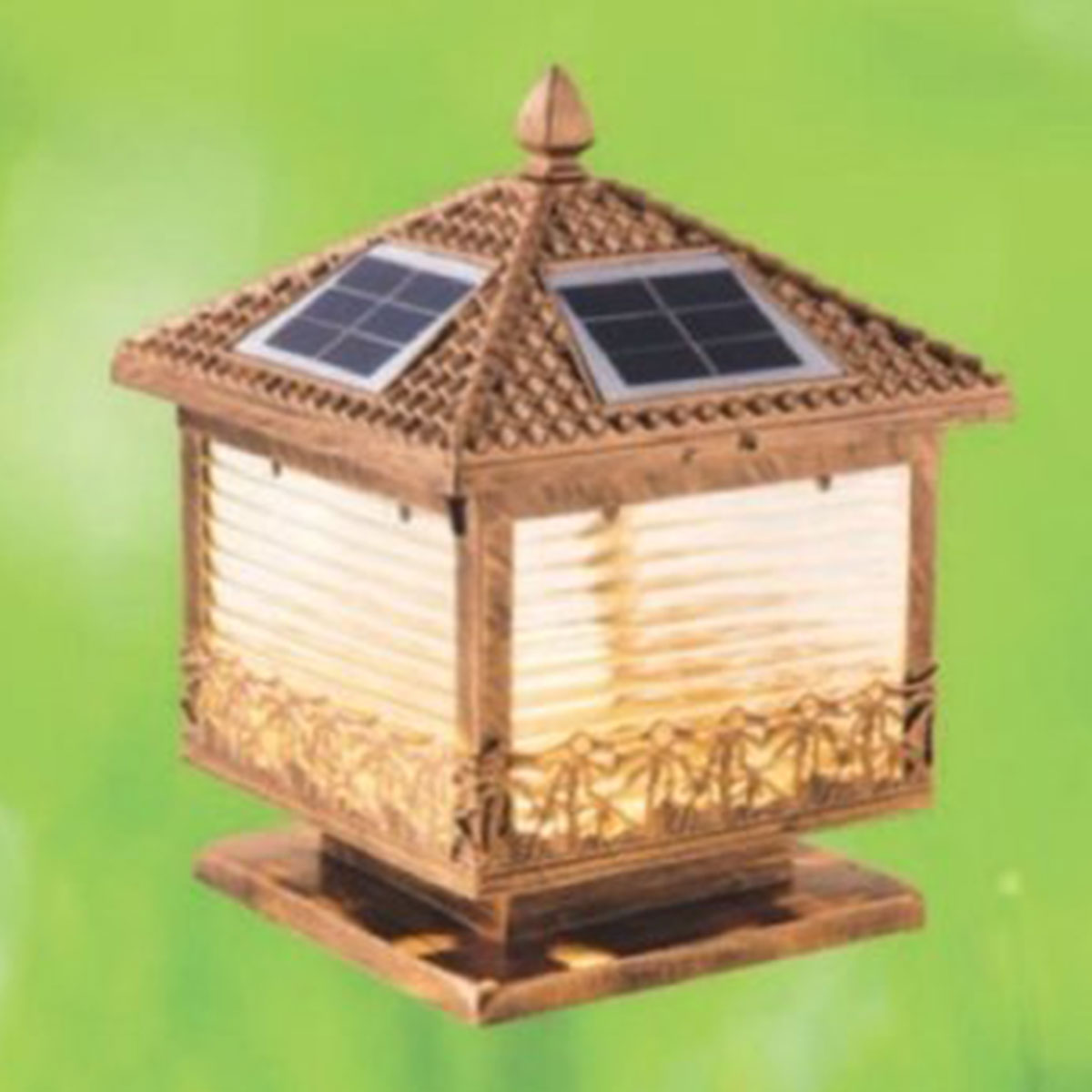 Đèn Trụ Cổng năng lượng mặt trời HP6 TNL-01