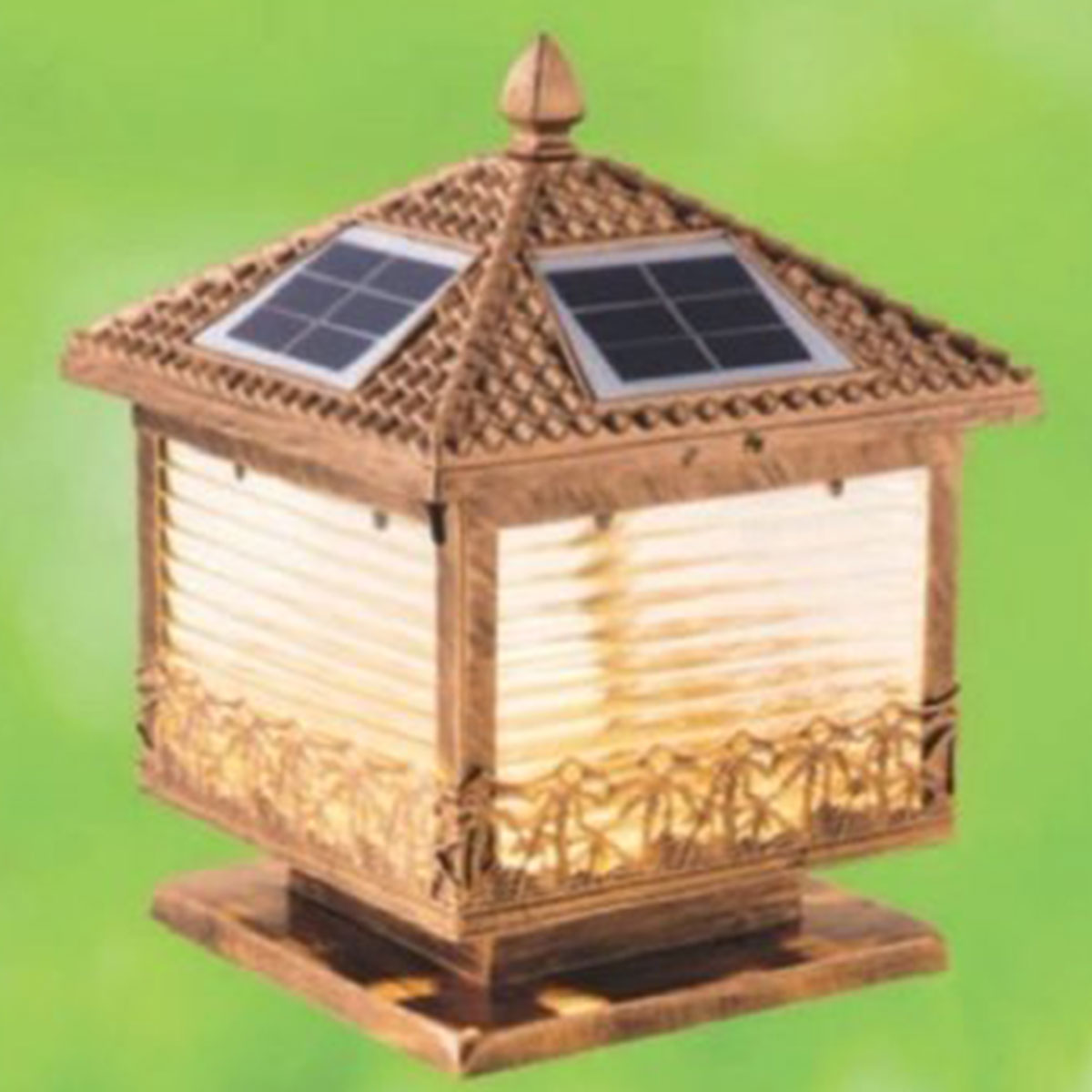 Đèn Trụ Cổng năng lượng mặt trời HP6 TNL-02