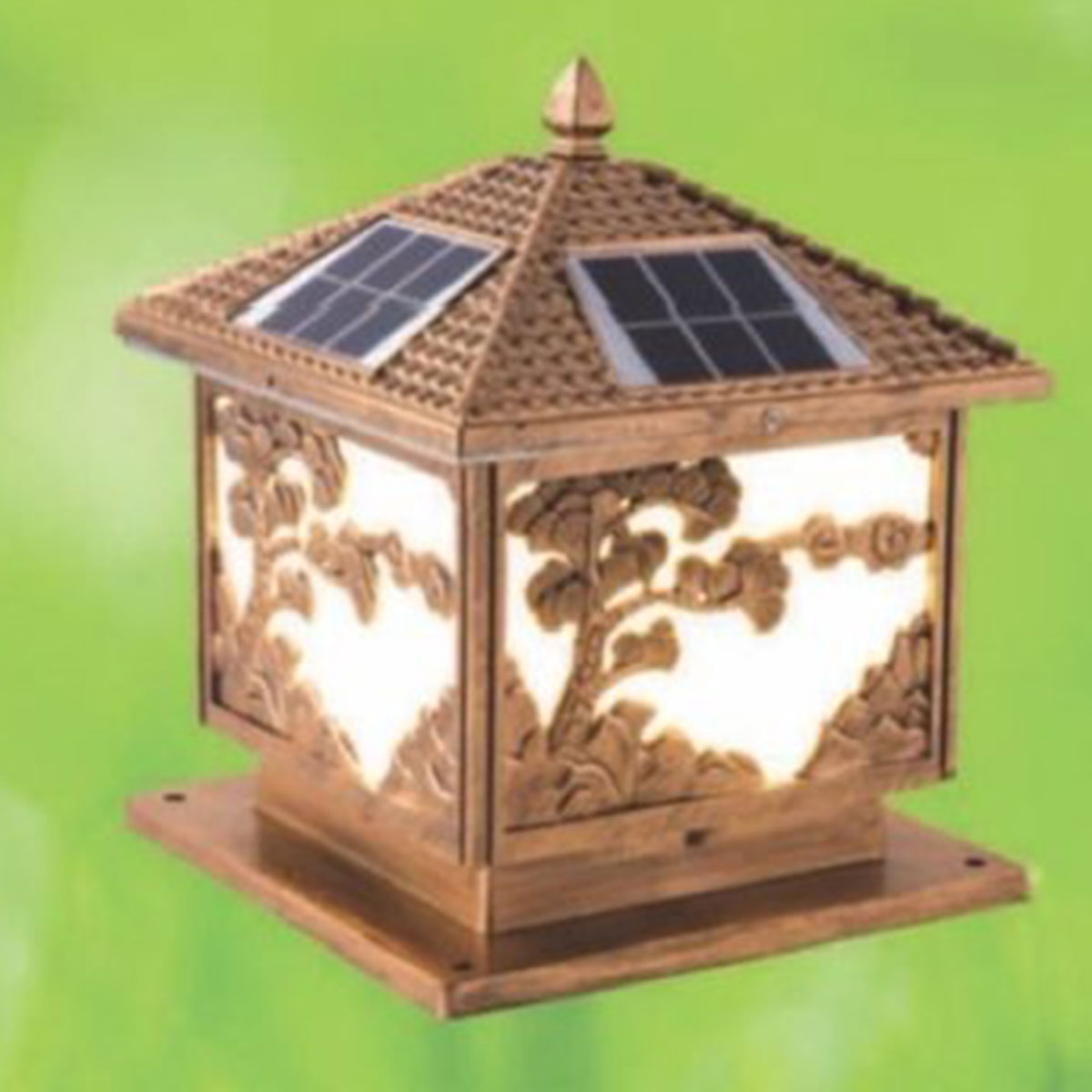 Đèn Trụ Cổng năng lượng mặt trời HP6 TNL-04