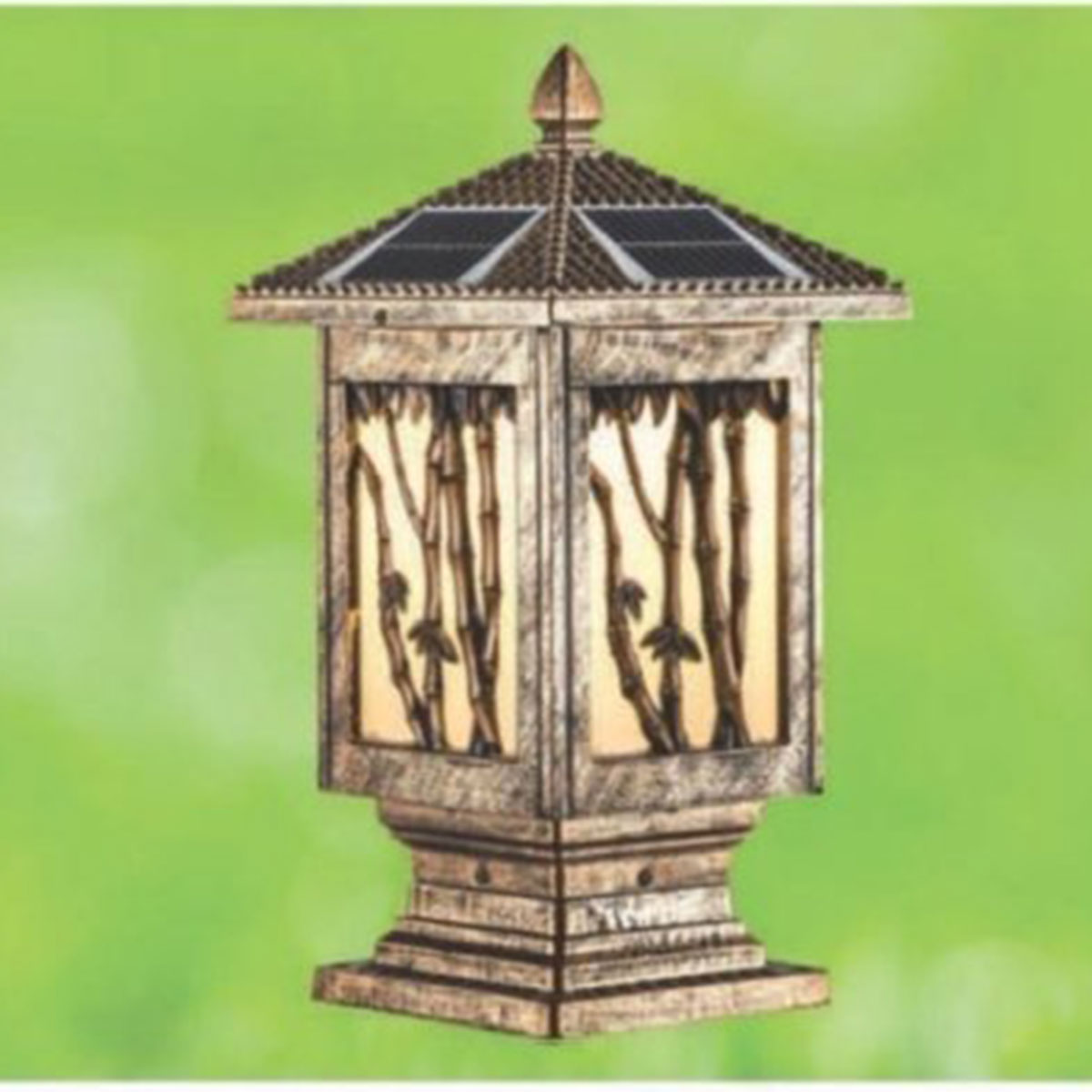 Đèn Trụ Cổng năng lượng mặt trời HP6 TNL-14