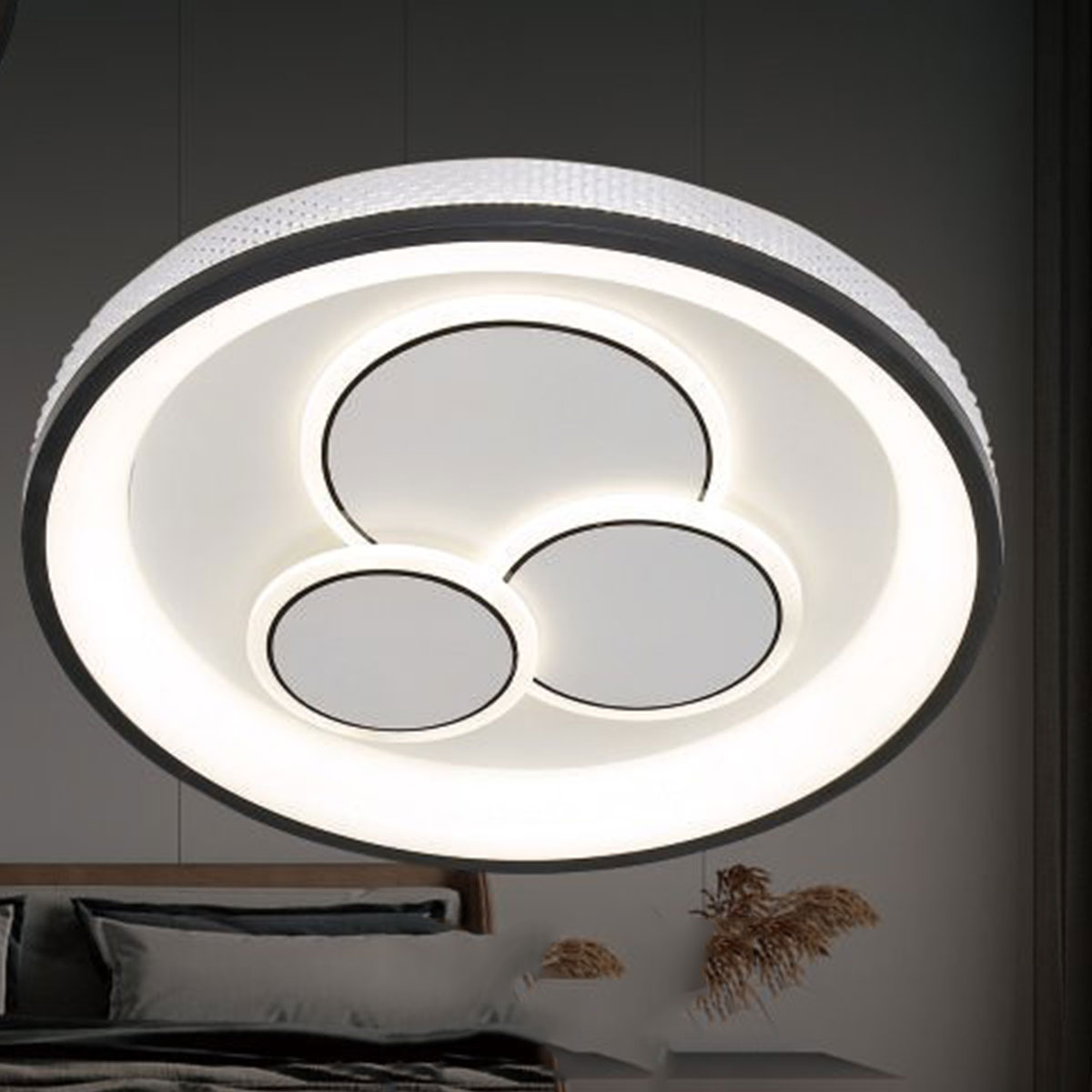 Đèn áp trần LED KP22-1 9596B Ø500